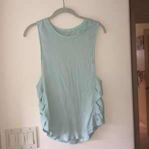 Sz. 2 mint blue Lululemon Tank top